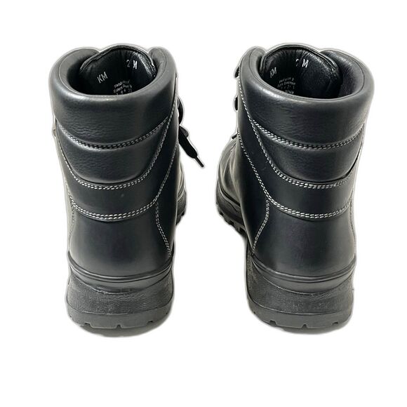 LL Bean Cresta Womens Brown Leather Gore-tex Vibram Sole Hiking Trail Boots 8.5 - Picture 5 of 9